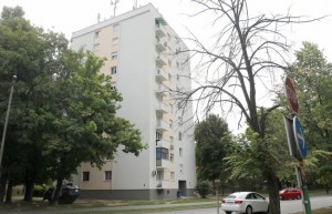 OSIJEK, 08. 07. 2017, ZGRADA KOD PUMPE NA VIJENCU, TRPIMIROVA 1b. ZAVRENA ENERGETSKA OBNOVA . snimio GOJKO MITIÆ